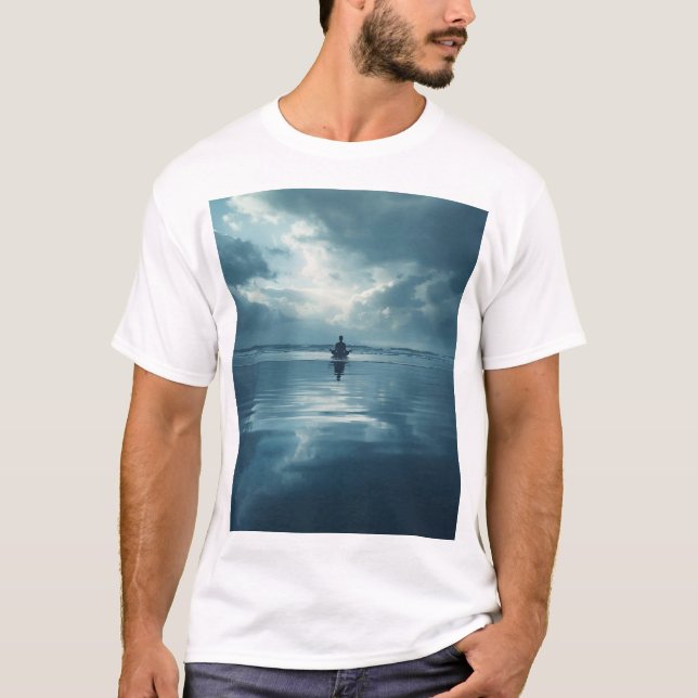Camiseta 🌊 Ocean of Stillness: Nirvana Beyond Turbulence (Frente)