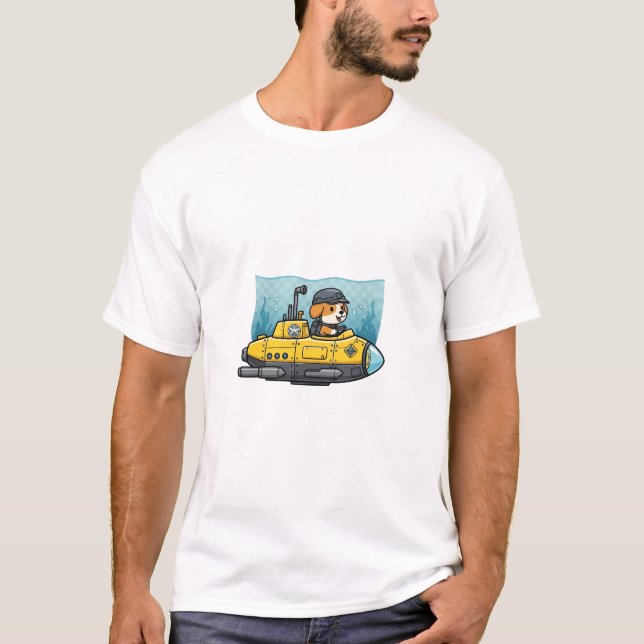 Camiseta Ocean Pup Voyage (Frente)