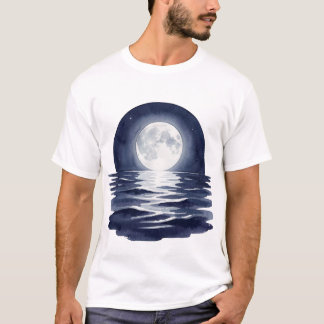 Camiseta Oceano ao Luar 🌙🌊