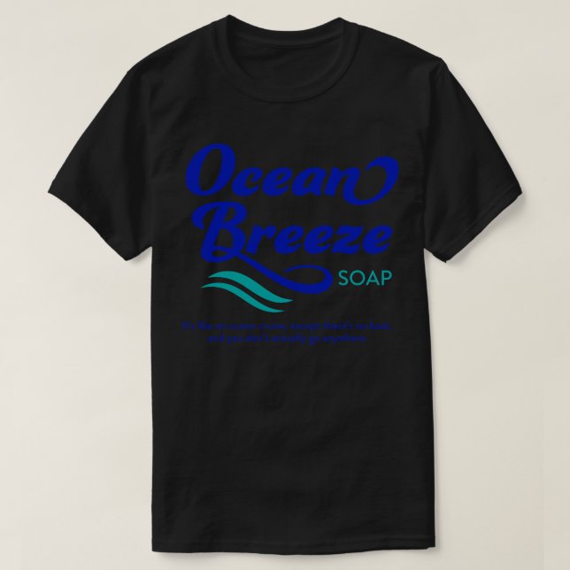 Camiseta Oceano Breeze Soap (Frente do Design)
