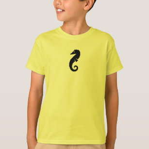 Camiseta Oceano Brilho_Preto no Cavalo Amarelo