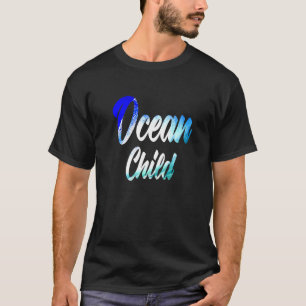 Camiseta Oceano Criança Ondas Mar Amor Casa