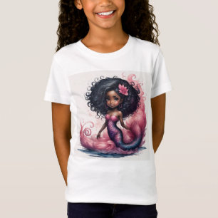 Camiseta oceano da sereia negra