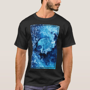 Camiseta Oceano de Caveiras para Piratas