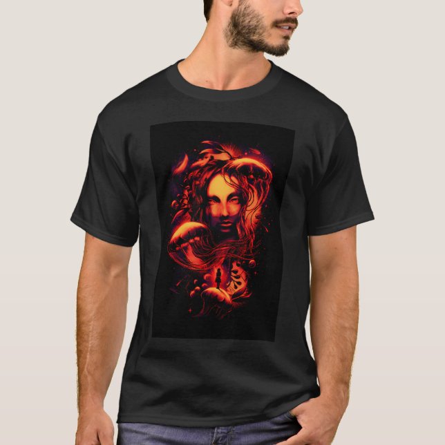 Camiseta Oceano de Segredos (Frente)