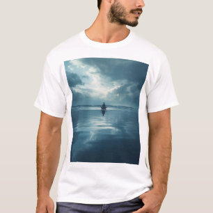 Camiseta 🌊 Oceano de Serenidade: Nirvana Além da Turbulênc