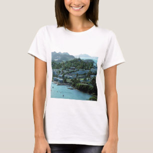 Camiseta Oceano-enclave sereno, em um t-shirt