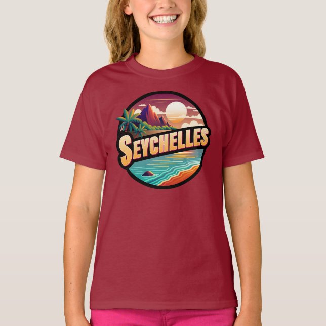 Camiseta Oceano Índico das Seicheles (Frente)