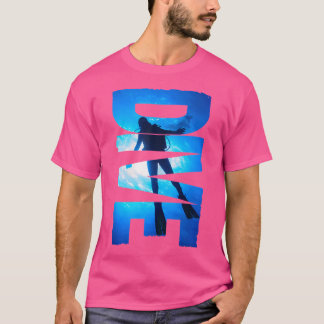 Camiseta Oceano Índico de Águas Submarinas Scuba