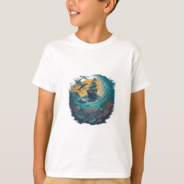 Camiseta Oceano Odissey (Frente)