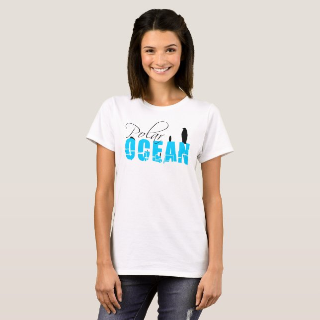 Camiseta Oceano Polar (Frente Completa)