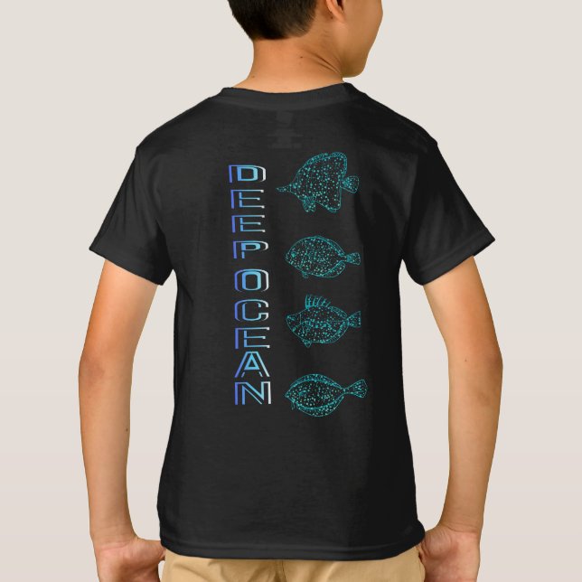 Camiseta Oceano profundo (Verso)