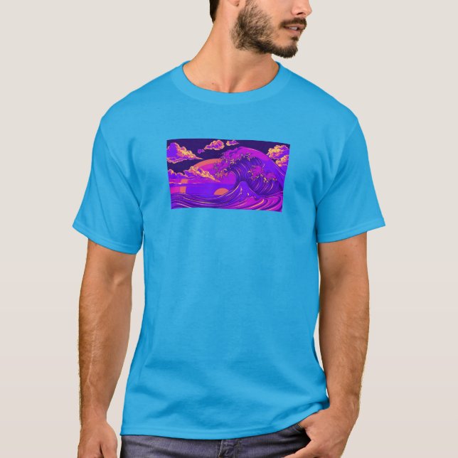 Camiseta Oceano Sunset (Frente)