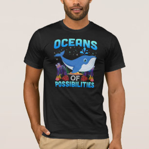Camiseta Oceanos Cutos De Possibilidades De Férias De Verão