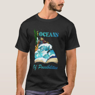 Camiseta Oceanos De Possibilidades Animal Marinho Peixe Ver