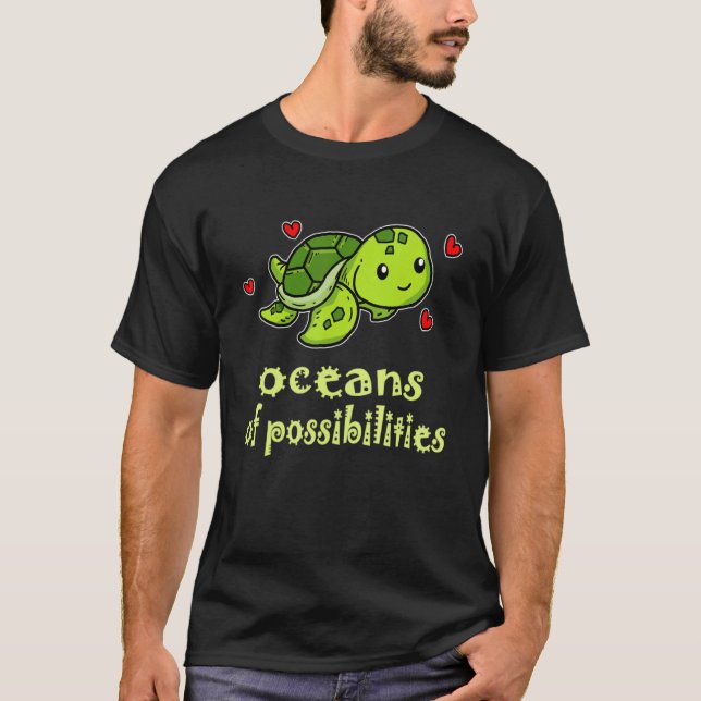 Camiseta Oceanos De Possibilidades Leitura 22 Bibliotecária (Frente)