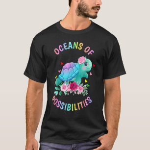 Camiseta Oceanos De Possibilidades Leitura 22 Bibliotecária