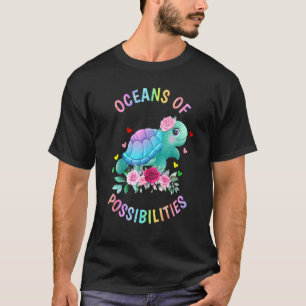 Camiseta Oceanos De Possibilidades Leitura 22 Bibliotecária