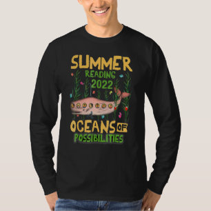 Camiseta Oceanos De Possibilidades Leitura De Verão De 2022