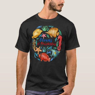 Camiseta Oceanos de Possibilidades Leitura de Verão de 2022