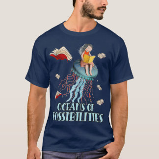 Camiseta Oceanos de Possibilidades Leitura Verão 2022 Bibli