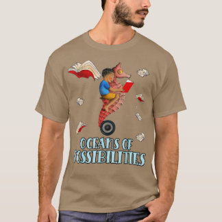 Camiseta Oceanos de Possibilidades Leitura Verão 2022 Bibli