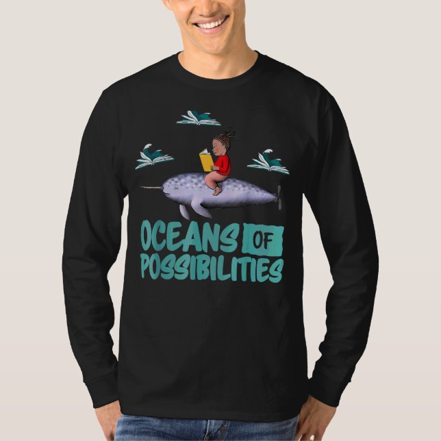 Camiseta Oceanos De Possibilidades — Ler Verão 2022 (Frente)