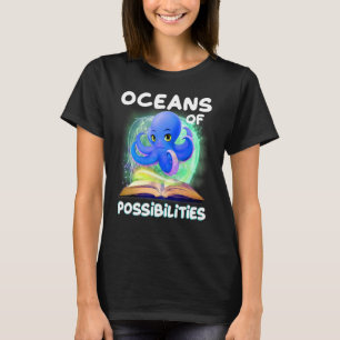 Camiseta Oceanos De Possibilidades Verão Leitura 2022 Cute