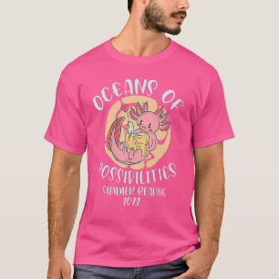 Camiseta Oceanos De Possibilidades Verão Leitura 2022 Cute