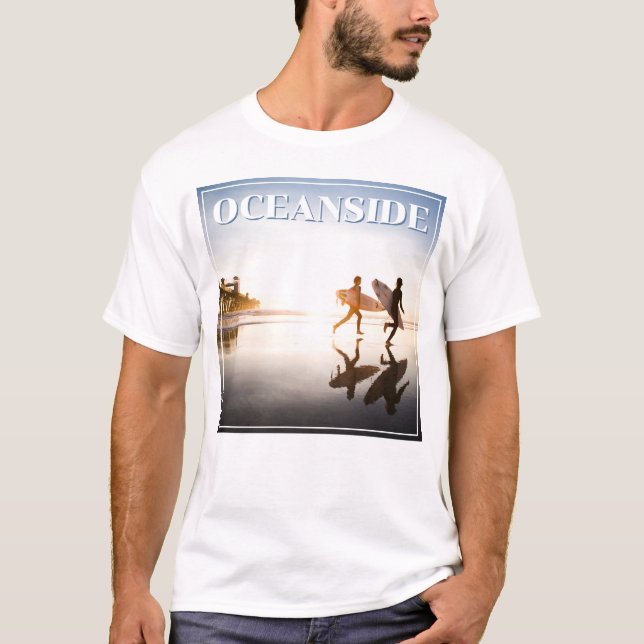 Camiseta Oceanside Beach (Frente)