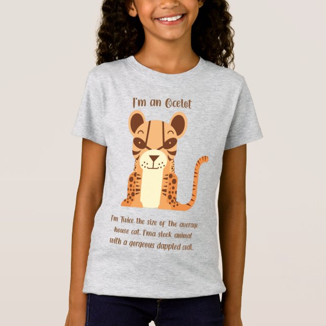 Camiseta Ocelot Cat (Frente)