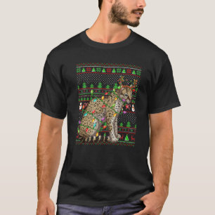 Camiseta Ocelot Lover Family Correspondente no Natal de Oce