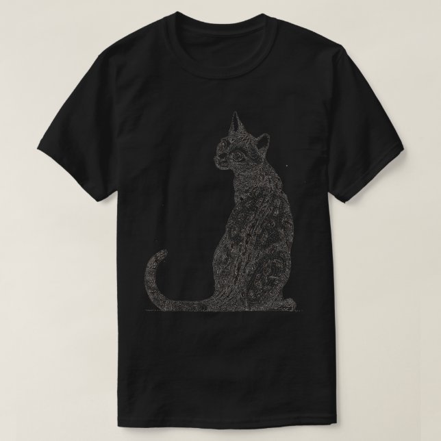 Camiseta Ocicat Tabby Cat (Frente do Design)