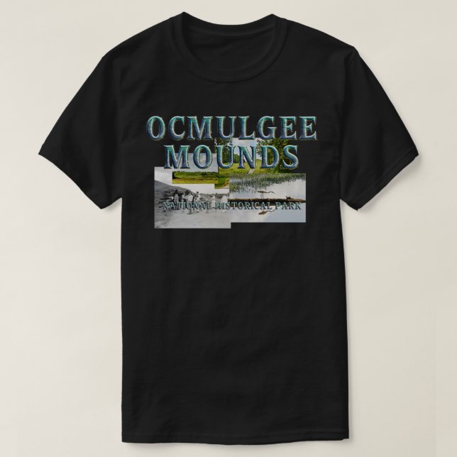 Camiseta Ocmulgee Mounds TShirt (Frente do Design)