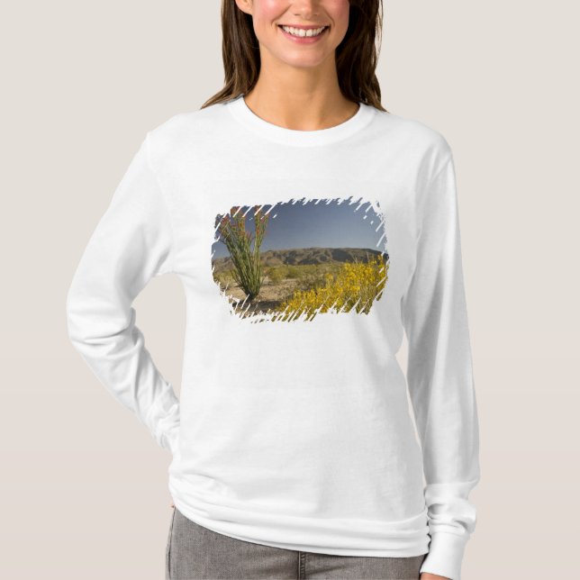 Camiseta Ocotillo e senna do deserto (Frente)