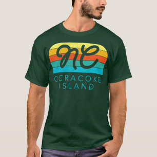 Camiseta Ocracoke Island Sunrise Summer Vacin NC