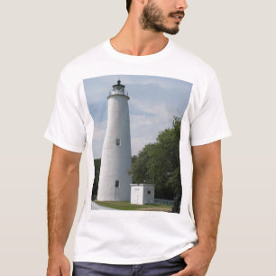 Camiseta Ocracoke, Tshirt do farol de North Carolina