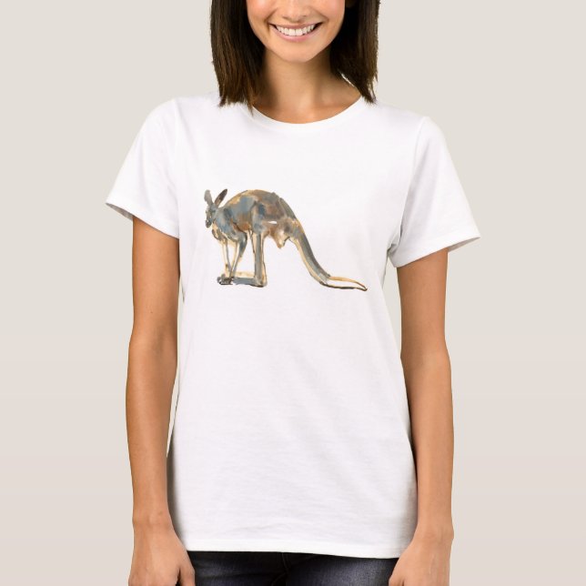 Camiseta Ocre espanado (Frente)