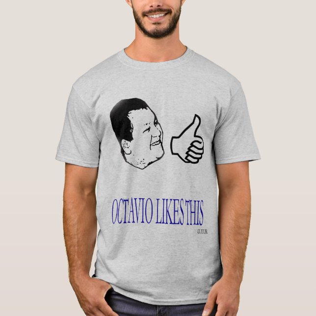 Camiseta Octavio gosta deste (Frente)