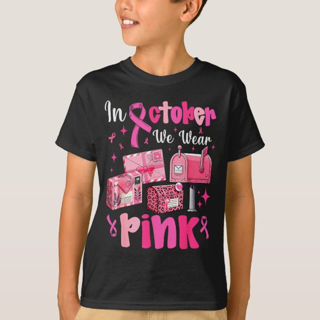 Camiseta October We Wear Nk Breast Cancer Awareness Stal Wo (Frente)