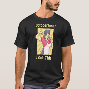 Camiseta Octoberfest Para Mulheres Eu Tenho Este Bebê