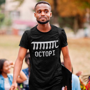 Camiseta Octopi Física Engraçada Geek de Piada de Matemátic