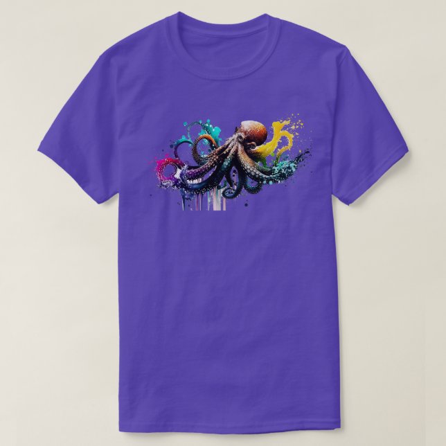 Camiseta Octopus 1 (Frente do Design)
