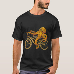 Camiseta Octopus Ande Bicicleta