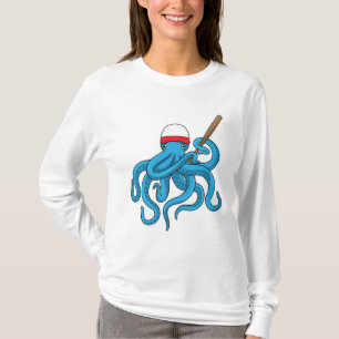Camiseta Octopus Baco-beisebol