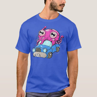 Camiseta Octopus Bonito Em Crianças Engraçadas De Octopus