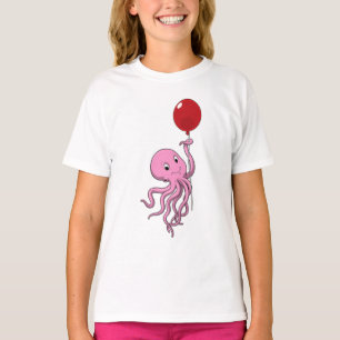 Camiseta Octopus com balão