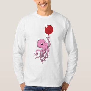 Camiseta Octopus com balão