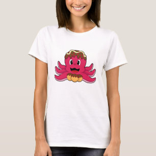 Camiseta Octopus com Bolo