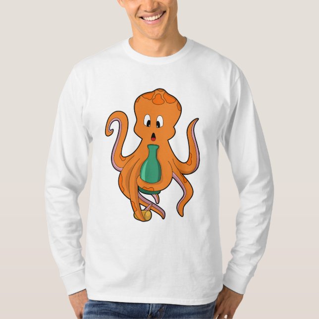 Camiseta Octopus com frasco.PNG (Frente)